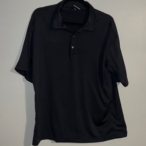 Nike dry fit golf polo black